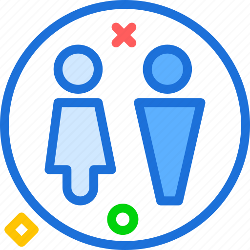 Bath, common, public, restroom, toilet, unisex icon - Download on Iconfinder