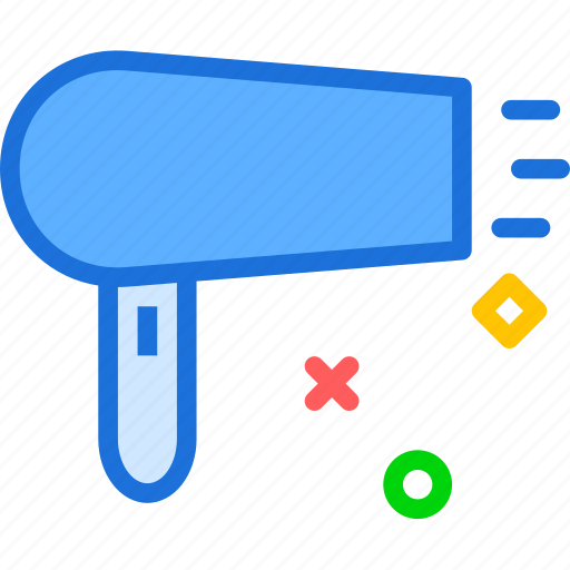 Bath, device, drop, dry, hairdry, shower, water icon - Download on Iconfinder
