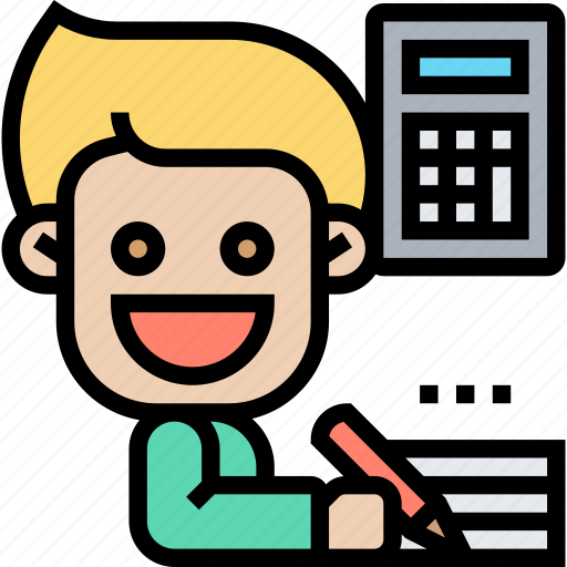 Accountant, financial, calculator, banking, investment icon - Download on Iconfinder