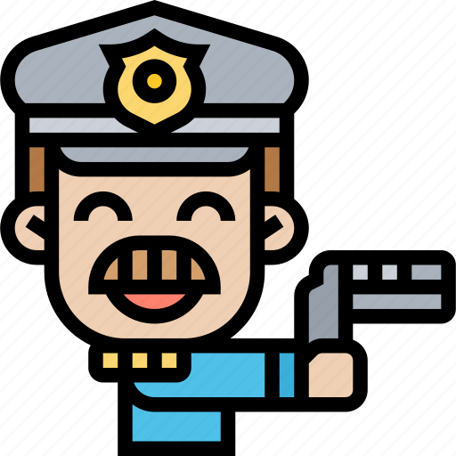 Police, officer, cop, security, authority icon - Download on Iconfinder