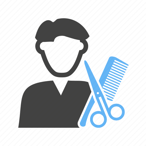 Anf, barber, comb, scissor, with icon - Download on Iconfinder