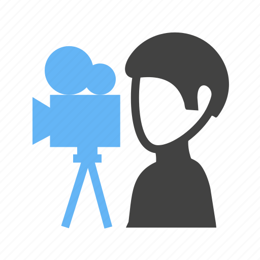Camera, man, movie, shooting icon - Download on Iconfinder