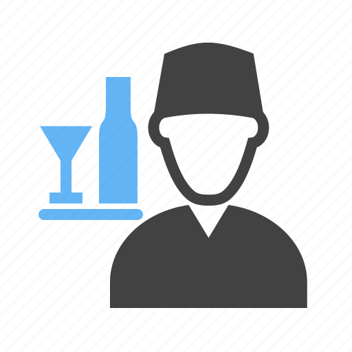 Cocktail, drinks, serving, waiter icon - Download on Iconfinder