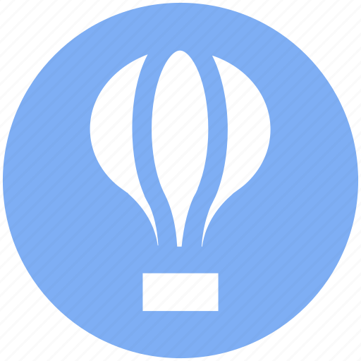 Balloon, charier, fly, gas balloon, hot air balloon, travel icon - Download on Iconfinder