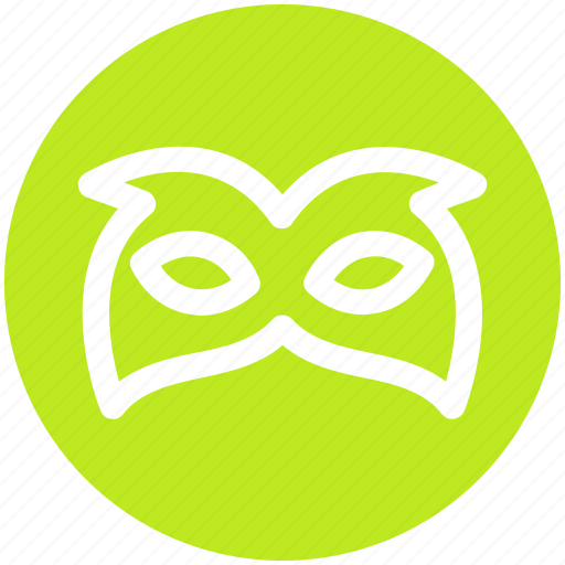 Carnival mask, celebrations, circus mask, eye mask, festival mask, thin elegant icon - Download on Iconfinder