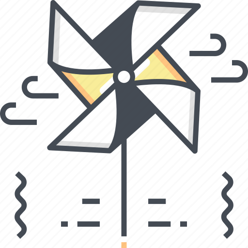 Origami fan, fan, rotate, fun, game icon - Download on Iconfinder