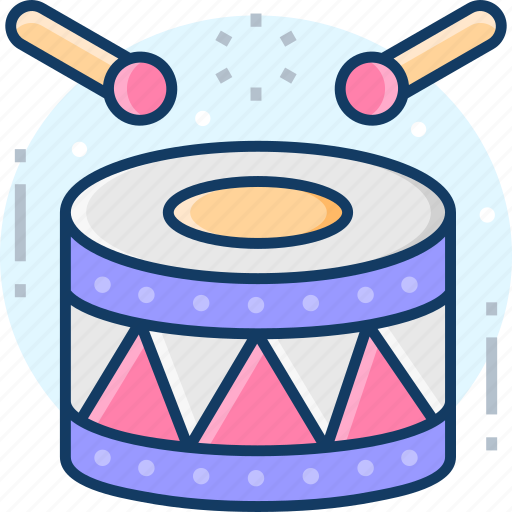 Drums, music instrument, party, celebration icon - Download on Iconfinder