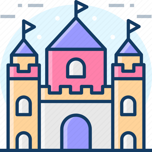 Castle, architecture, medieval, building icon - Download on Iconfinder