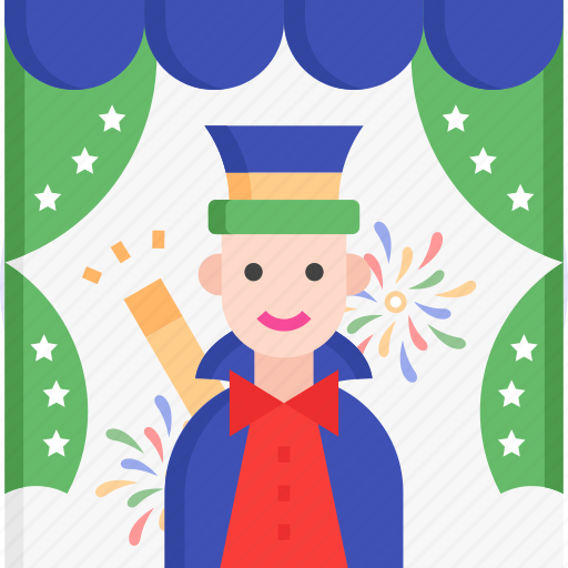 Magician, magic, carnival, circus icon - Download on Iconfinder