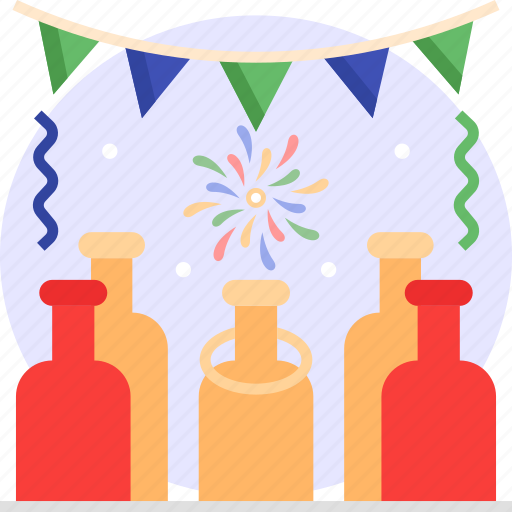 Bottles, ring, game, fun, play, carnival icon - Download on Iconfinder