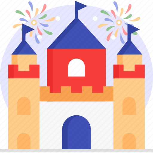 Castle, architecture, medieval, building icon - Download on Iconfinder