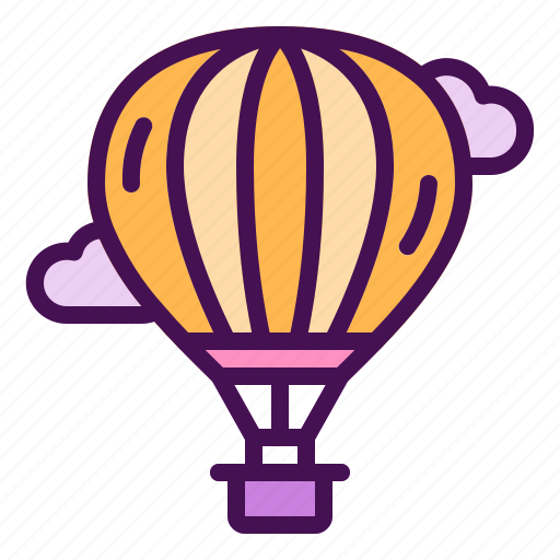 Air, balloon, cloud, hot, travel icon - Download on Iconfinder