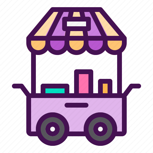Business, candy, cart, cream, ice, shop icon - Download on Iconfinder