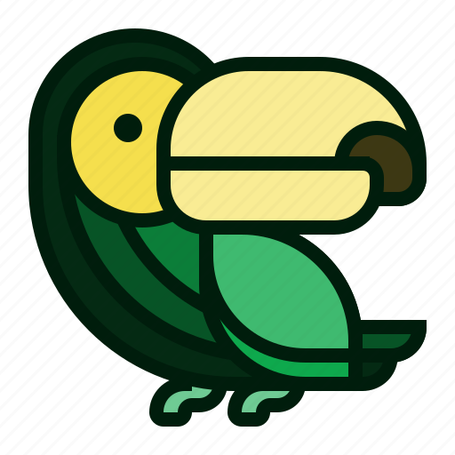 Toucan, character, avatar, carnival, animal, bird icon - Download on Iconfinder