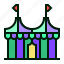 tent, carnival, circus, show 