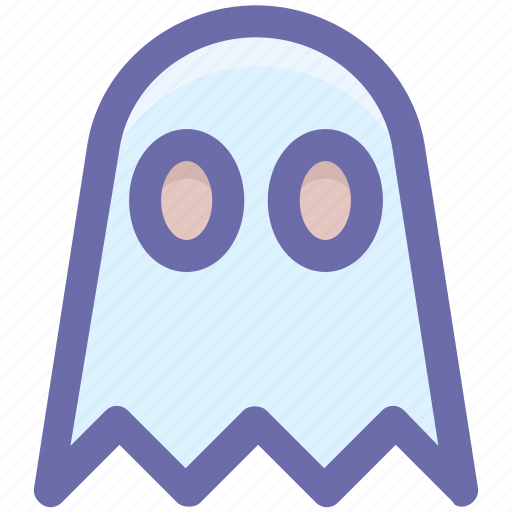 Creepy, dreadful, ghost, halloween, pac man, spooky icon - Download on Iconfinder