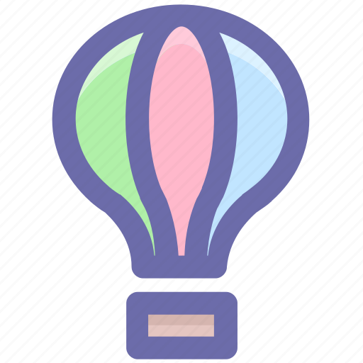 Charier, gas balloon, hot air balloon, travel icon - Download on Iconfinder