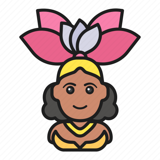 Avatar, carnival, celebration, costume, entretaiment, women icon - Download on Iconfinder
