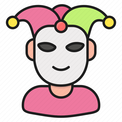 Avatar, buffoon, carnival, fashion, fool, mask icon - Download on Iconfinder