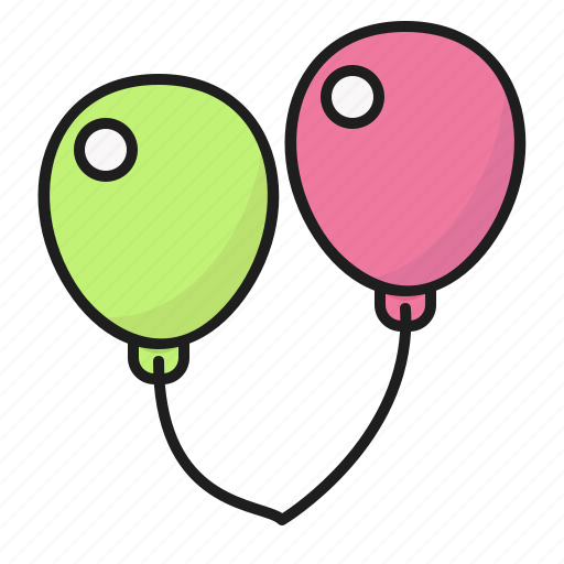 Air, ballons, birthday, children, fly, party icon - Download on Iconfinder