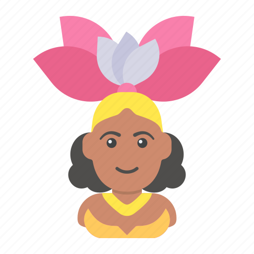 Avatar, carnival, celebration, costume, entretaiment, women icon - Download on Iconfinder