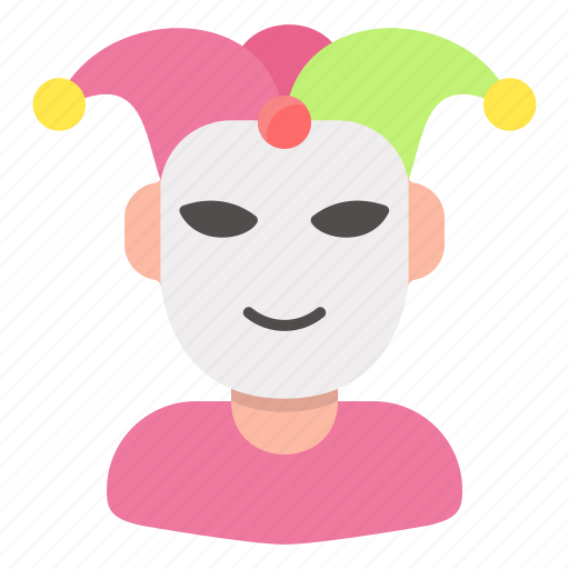 Avatar, buffoon, carnival, fashion, fool, mask icon - Download on Iconfinder