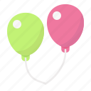 air, ballons, birthday, children, fly, party