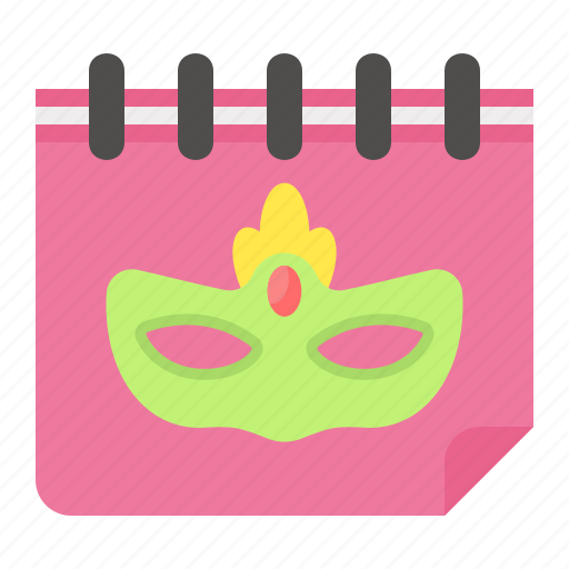 Calendar, carnival, day, time icon - Download on Iconfinder