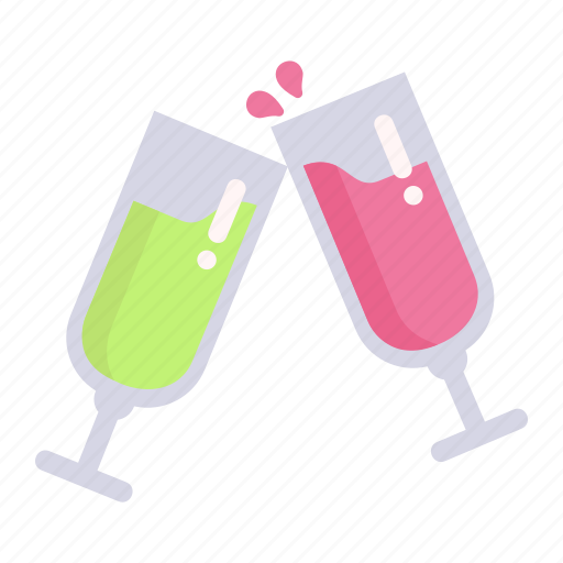 Alcohol, alcoholic, celebration, cheers, drink, drinks, glasses icon - Download on Iconfinder
