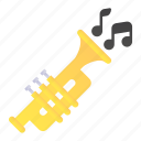 instrument, music, orchestra, trumpet, wind