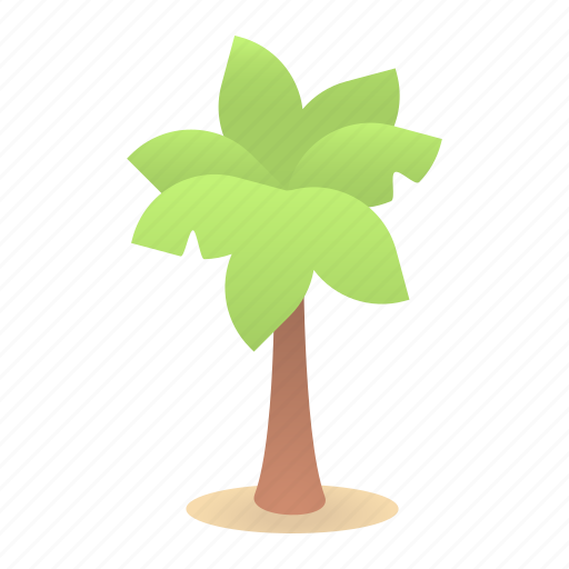 Beach, nature, palm, summer, tree, tropical icon - Download on Iconfinder