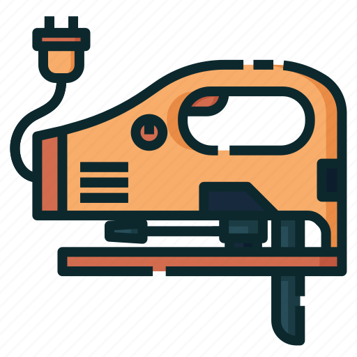 Carpenter, carpentry, handyman, jigsaw, lumberjack, woodwork icon - Download on Iconfinder