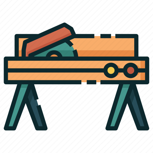 Carpenter, carpentry, handyman, lumberjack, saw, table, woodwork icon - Download on Iconfinder