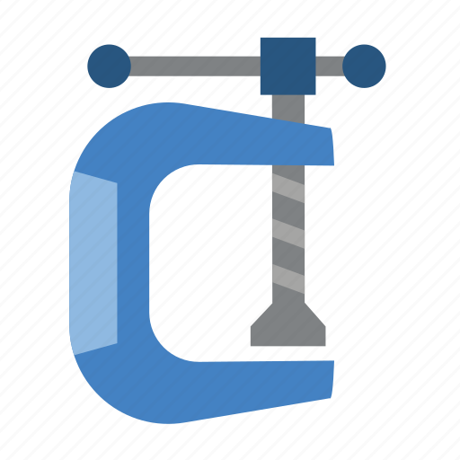 Clamp, construction, tool, work, vises, clipper, carpentry icon - Download on Iconfinder