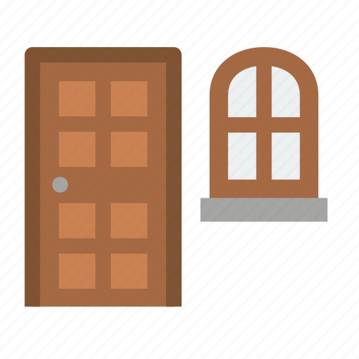 Carpenter, door, home, window, furniture, interior, wood icon - Download on Iconfinder
