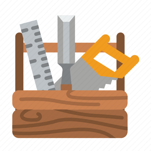 Carpenter, handyman, toolbox, woodwork, tools, box, equipment icon - Download on Iconfinder