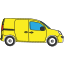 cab, auto, car, cargo, delivery, transport, transportation, vehicle 