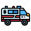 ambulance, car, emergency, medical 