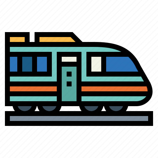 Rails, train, transportation, travelling icon - Download on Iconfinder