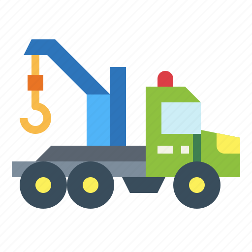 Car, tow, transportation, truck, vehicle icon - Download on Iconfinder