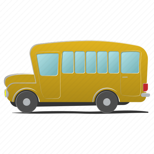 Bus, commercial, school, schoolchild, transportation, travel, white icon - Download on Iconfinder