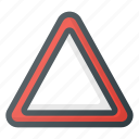 attention, car, danger, equipment, triangle