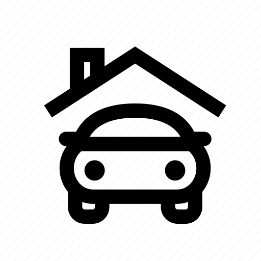 Car insurance, garage, garage service, home garage, house garage, parking garage, vehicle icon - Download on Iconfinder