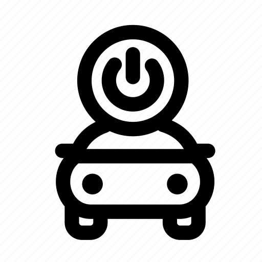Button, car, car engine start, engine, smart car, start, stop icon - Download on Iconfinder