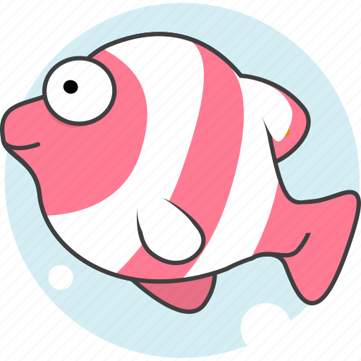Animal, animals, cartoon, character, fish, fishing icon - Download on Iconfinder