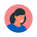 avatar, female, user, account, profile, face, emotion