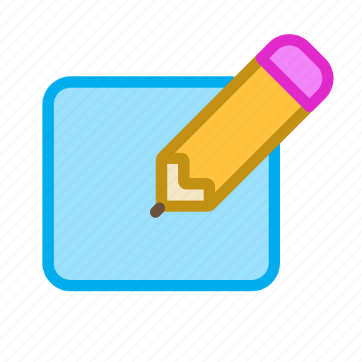 Edit, editing, field, note, pencil, text icon - Download on Iconfinder