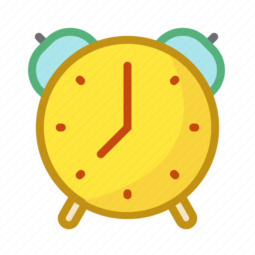 Alarm, clock, hours, minutes, morning, time icon - Download on Iconfinder