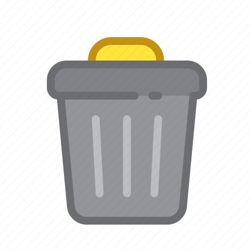 Bin, can, delete, files, trash icon - Download on Iconfinder