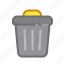 bin, can, delete, files, trash 